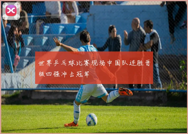 世界乒乓球比赛现场中国队连胜晋级四强冲击冠军